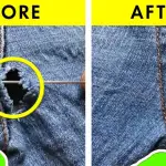 How to Fix Ripped Jeans on the Bum