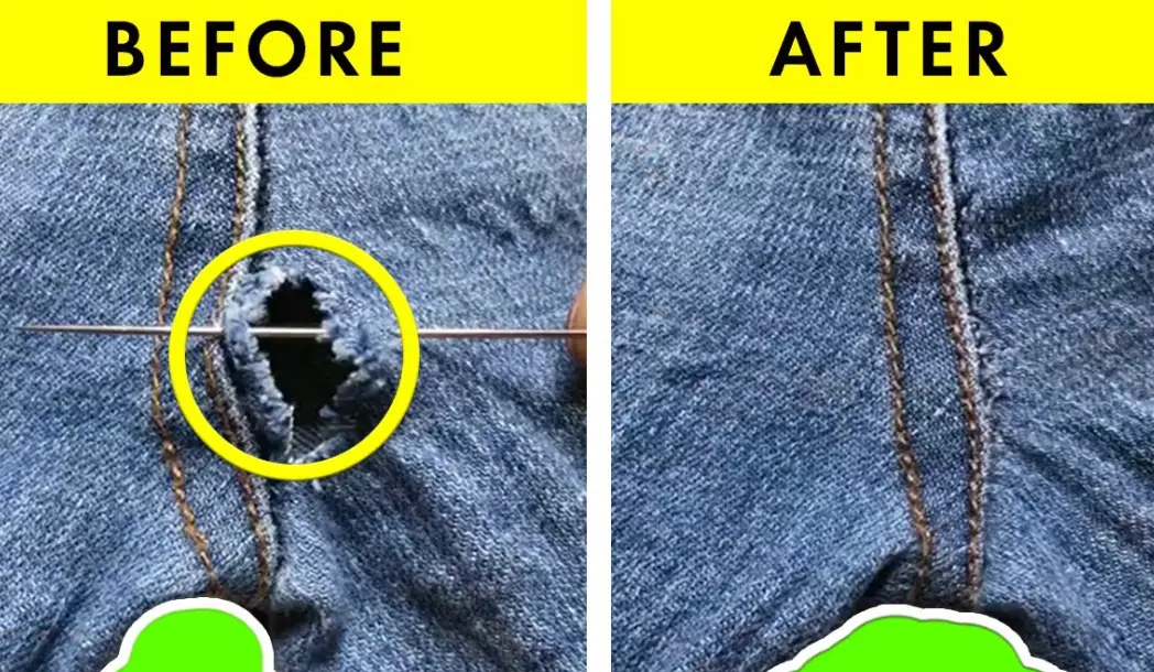 How to Fix Ripped Jeans on the Bum